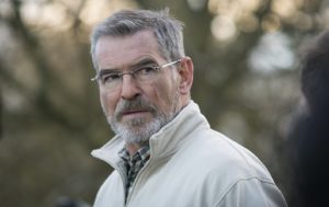 Pierce Brosnan as minister Liam Hennessy