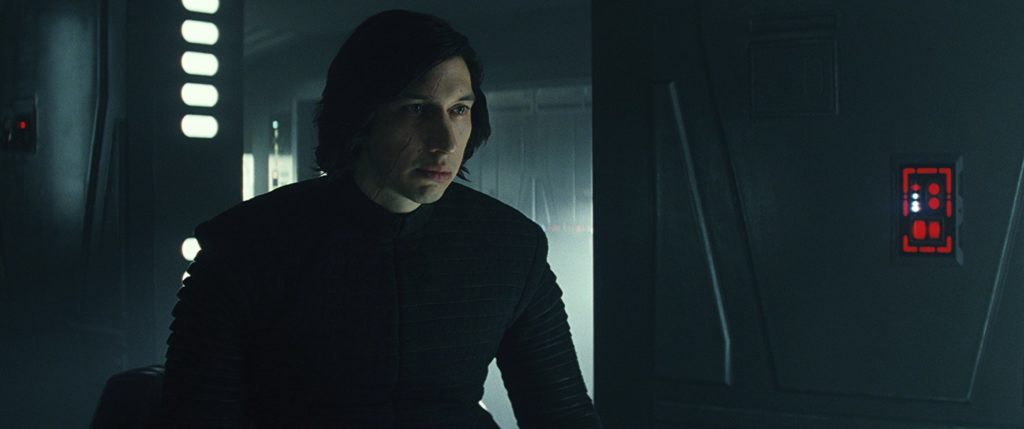 Adam Driver in Star Wars: The Last Jedi