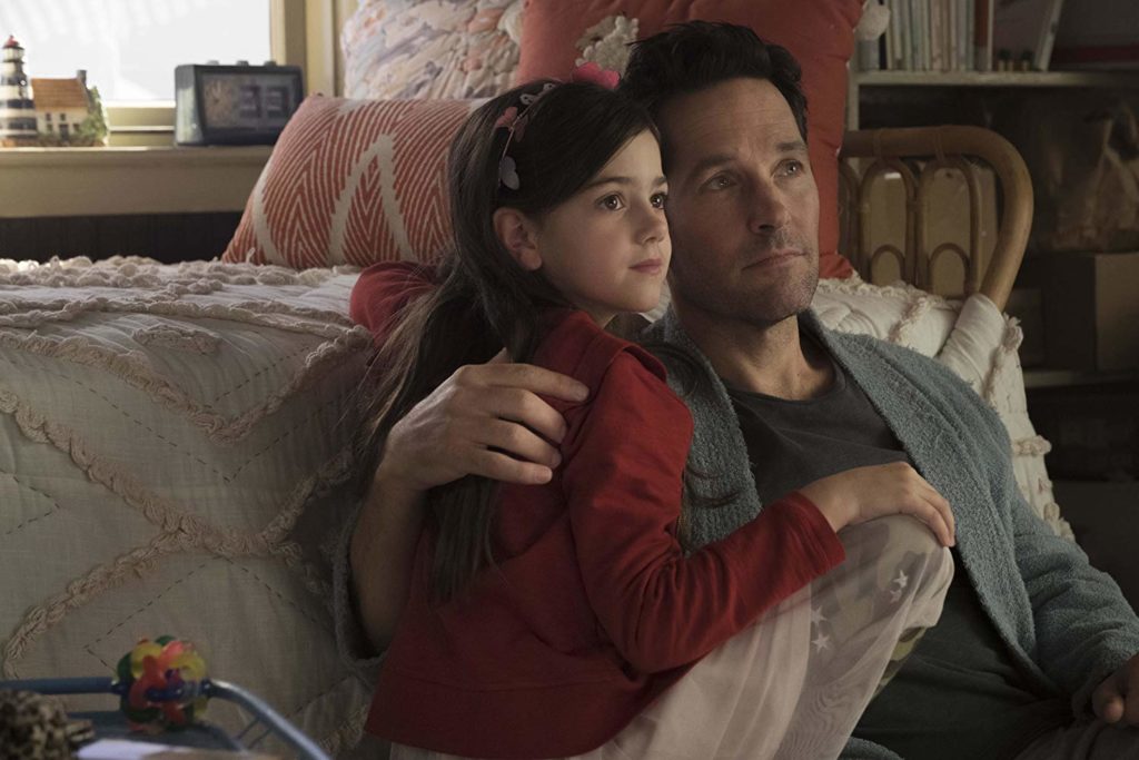 Paul Rudd and Abby Ryder Fortson in Ant-Man and the Wasp. IMDb.com.