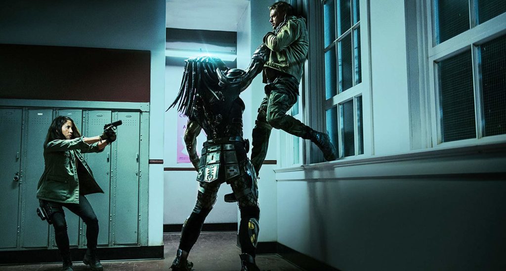 Boyd Holbrook and Olivia Munn in The Predator. IMDb.com.